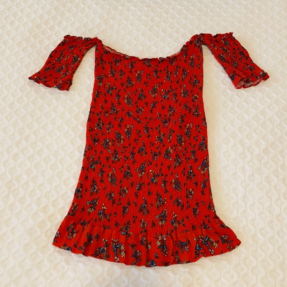 Bodycon Etophe Studios Red Mini Dress